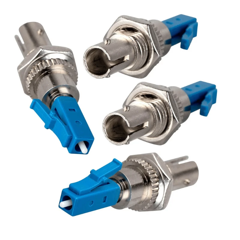 LC rau ST Fiber Optic Cable Adapter